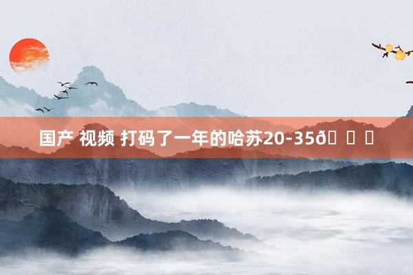 国产 视频 打码了一年的哈苏20-35😂