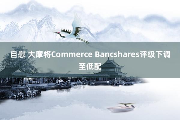 自慰 大摩将Commerce Bancshares评级下调至低配