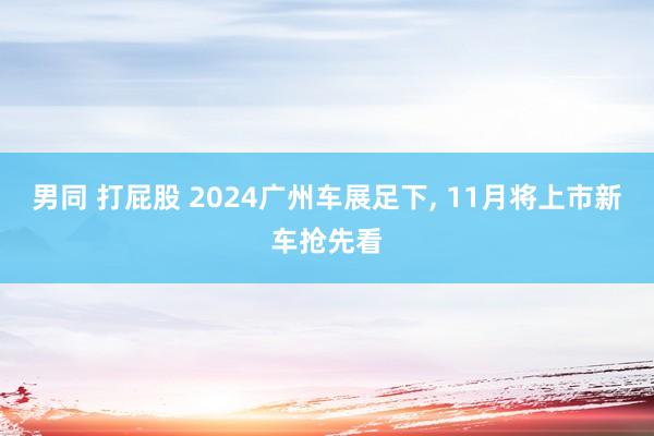 男同 打屁股 2024广州车展足下， 11月将上市新车抢先看